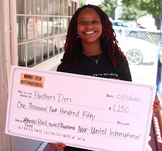 Supported Black-owned business